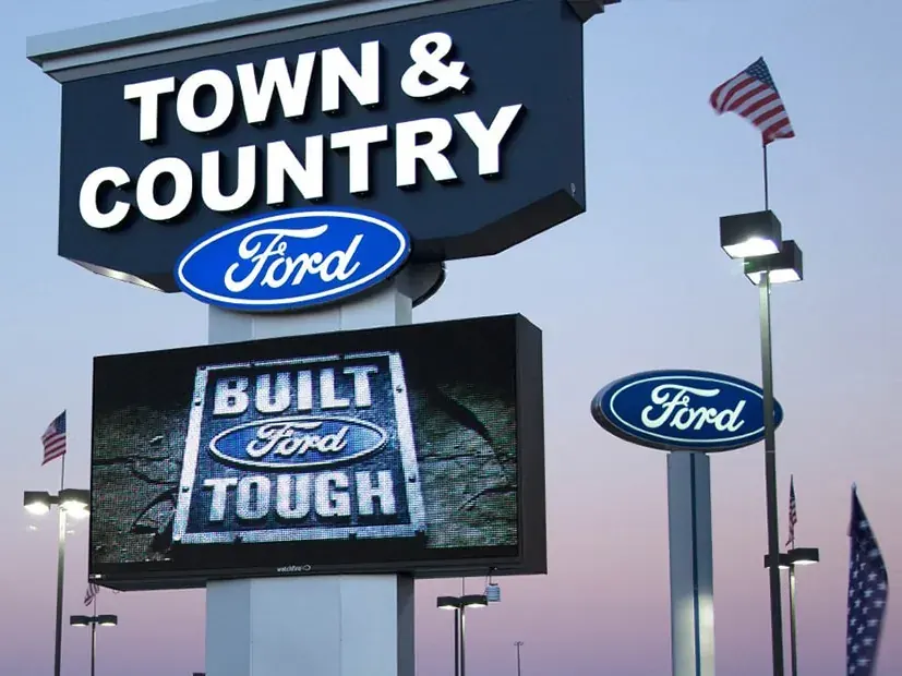 Dealership Sign Collegedale Tennessee