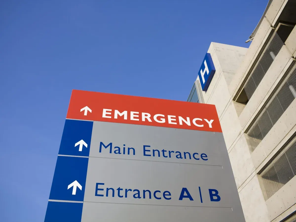 Hospital Sign Collegedale Tennessee