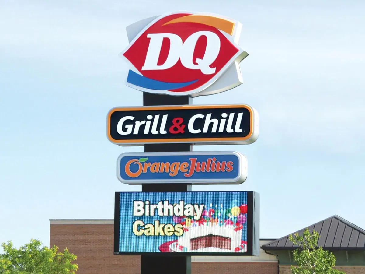 Lighted Signs customer work by Tennessee Sign Company