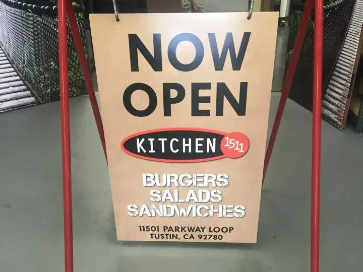 Sidewalk Signs customer work by Tennessee Sign Company