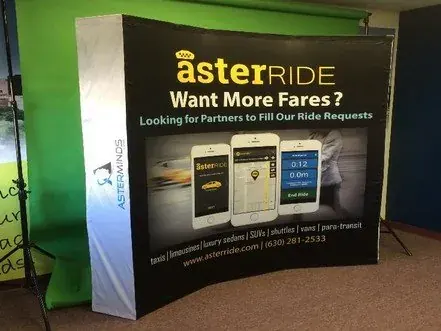 Trade Show Displays customer work by Tennessee Sign Company