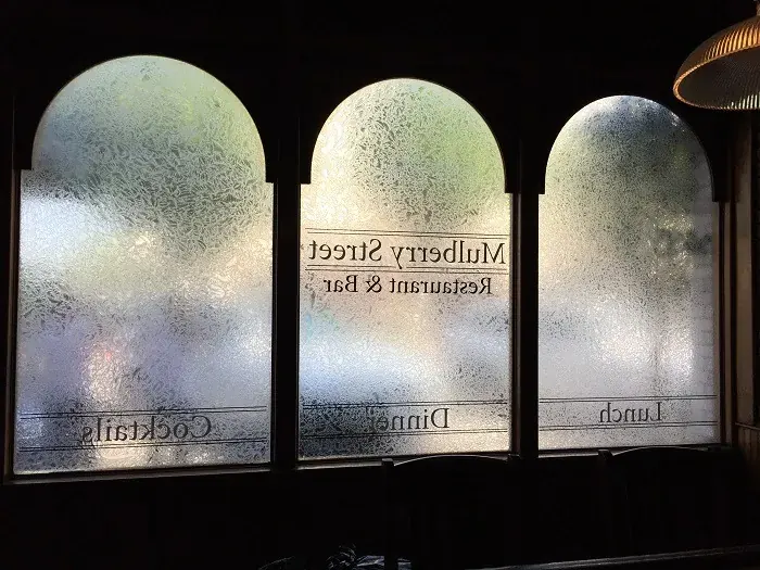 Window Film customer work by Tennessee Sign Company
